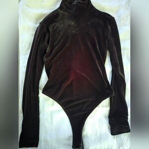 DKNY Essentials Velvet Bodysuit